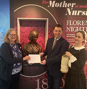 Friends of FNM donation check